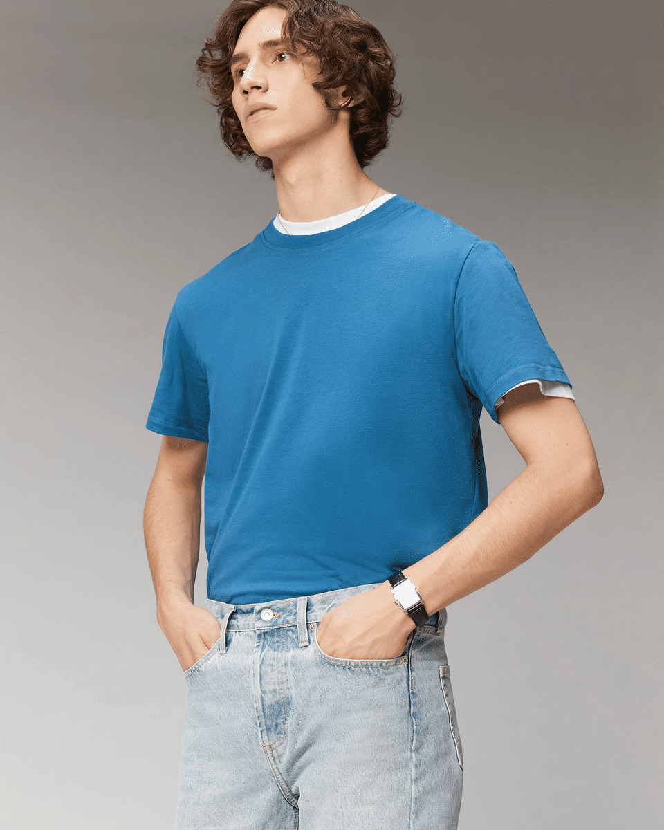 T-Shirt Col Rond Oversize