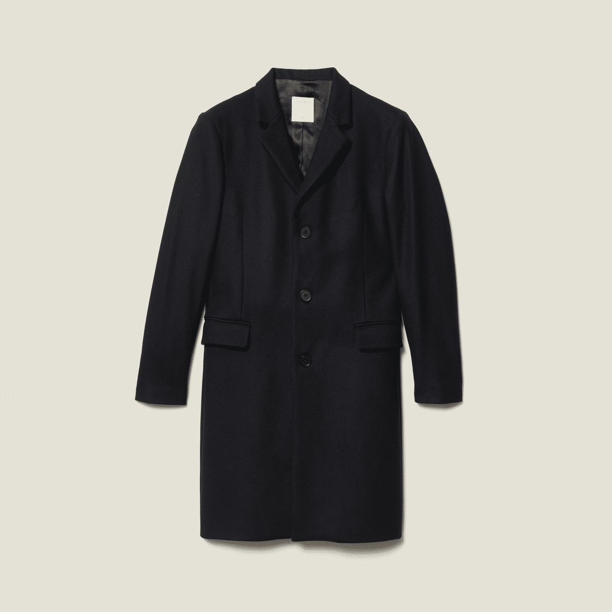 Manteau en laine et cachemire