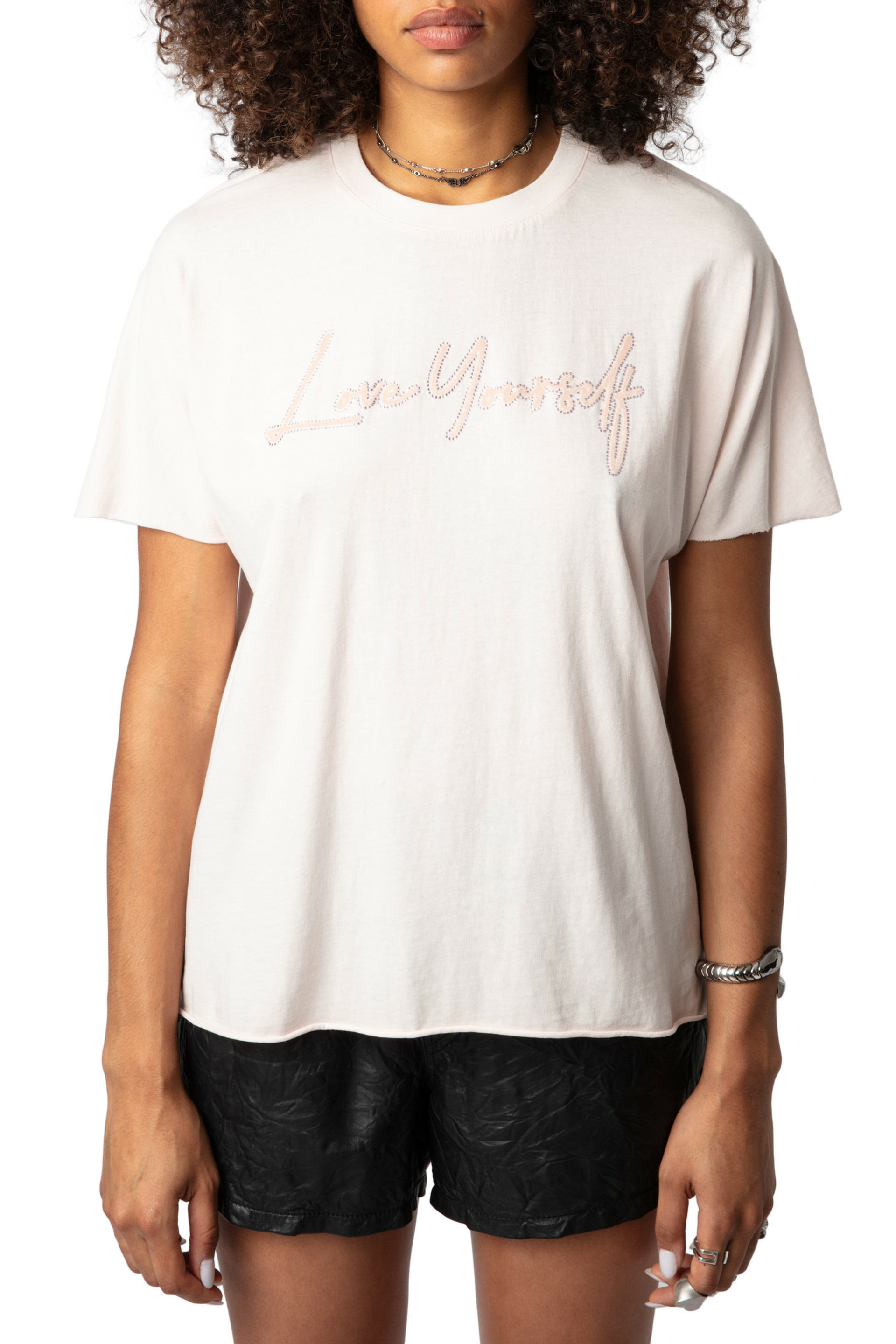 TOMMER CO LOVE YOURSELF STRASS