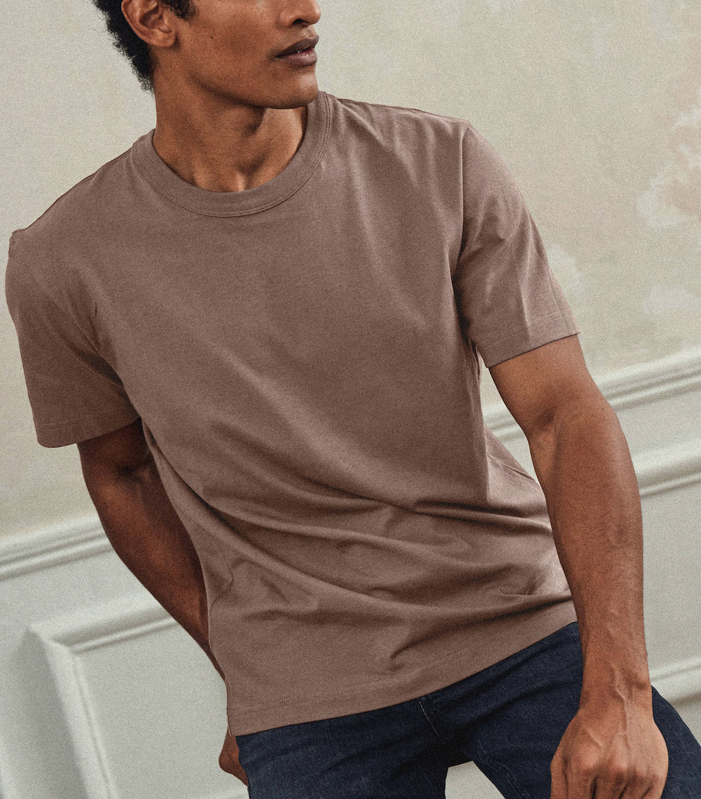 T-shirt Basile Havane