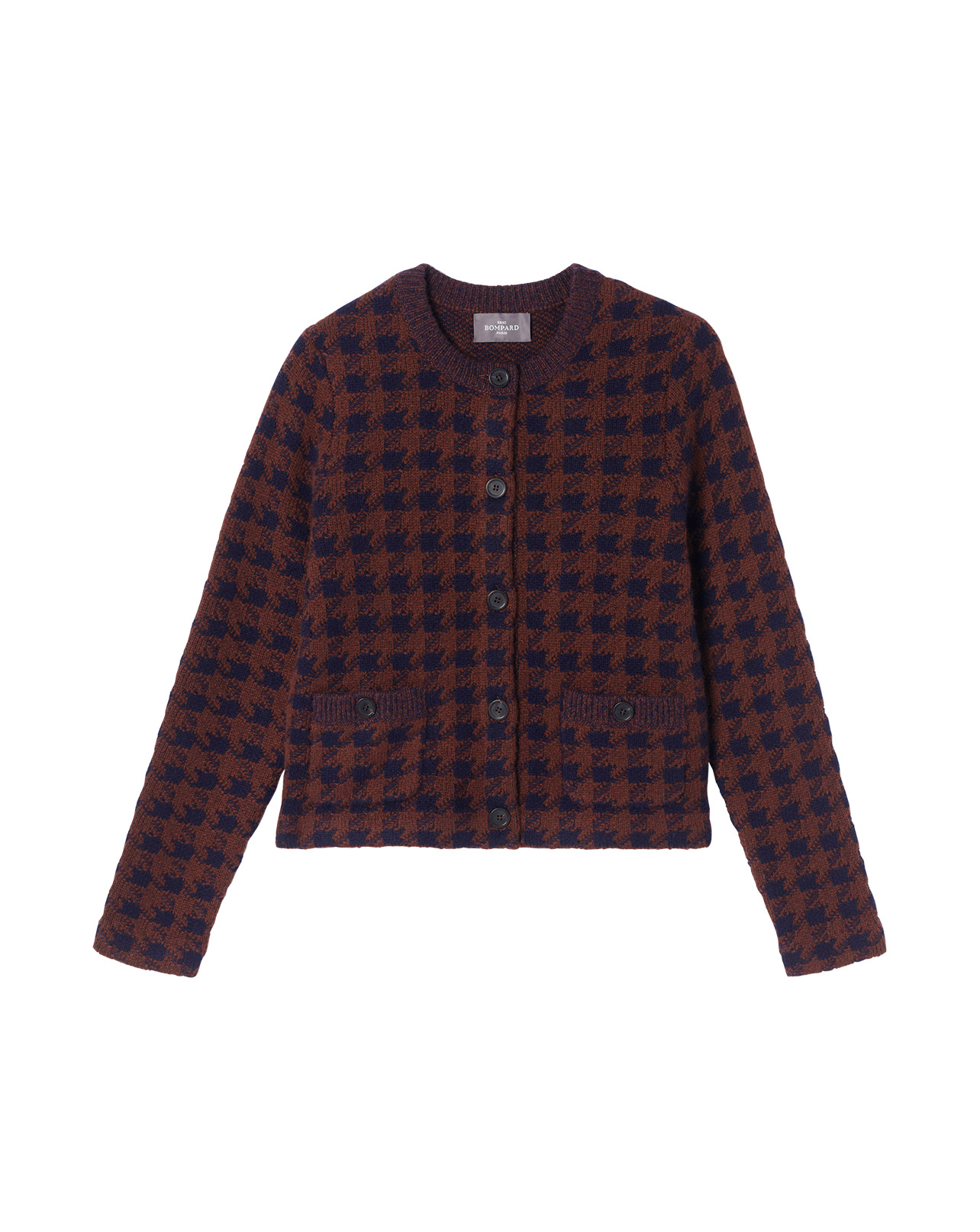 Veste pied de poule - Femme - AMERICANO/MARINE