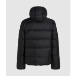 JACQUARD PUFFER WITH HOOD