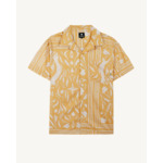 Chemise kaki & écru