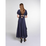 Robe longue dos ouvert