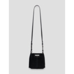 Sac M mini en cuir suède
