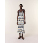 Robe longue en crochet