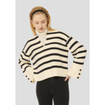 Pull Plongeoir-Ecru en Polyester