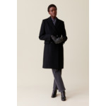 Manteau droit mi-long