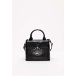 Sac Anouck cuir texturé noir