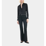 Chemise En Soie Noire Femme