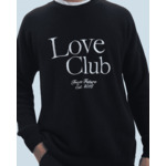 Pull Col Rond Love Club