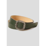 Ceinture Gigi-Cactus en Cuir De Vachette