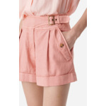 Short Tobby En Coton Et Lin
