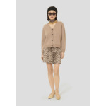 Gilet Gibus-Noisette en Laine Merinos Extrafine
