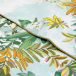 Yves Delorme - Drap plat en satin bleu, Panorama