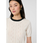 Pull Pontaven-Ecru en Laine Merinos Extrafine