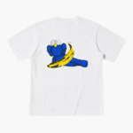Kaws x Uniqlo x Warhol T-shirt Graphic Banana Bleu Blanc