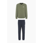 Tuta sportiva-vert/bleu