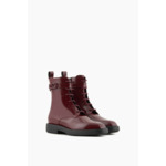 Bottine spazzolat-magenta