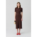 Robe mi-longue en maille