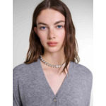 Collier chocker en mix de perles