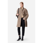 Manteau Maguelone En Alpaga & Laine Mélangés