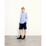 Chemise Manches Longues Cœur Brodé