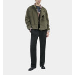 Blouson Style Officier Kaki Homme