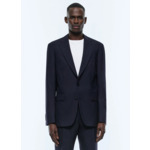 Veste droite en laine certifiée