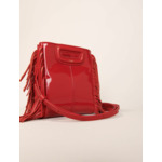 Sac M mini en cuir vernis