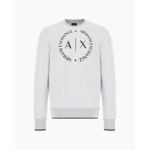 Sweat-shirt - gris chiné