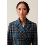 Veste tailleur carreaux