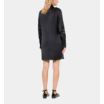 Robe Saharienne Courte Bleu Marine Femme