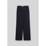 Pantalon droit à pont