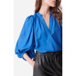 Blouse Bell En Viscose Mélangée