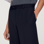 Pantalon en laine mélangée