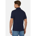 Polo En Piqué de Coton Coupe Droite