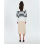 Pull ample marinière