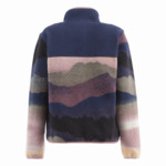 SUNSET CANYON FS PRINTED HALF SNAP Bleu