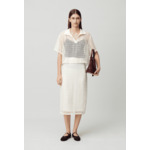 Top manches courtes crochet