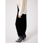 Jupe en velours Shaki NOIR