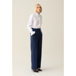 Chemise blanche col volanté