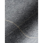 Chemise gaspard en coton cachemire gris