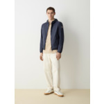 Veste réversible en tissu mat