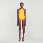 Maillot de bain 1 pièce asymétrique