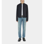 Blouson Worker Bleu Marine Homme