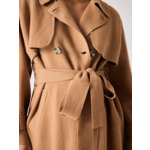 Trench laine cachemire Talia CAMEL