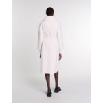 Manteau en laine à col amovible