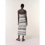 Robe longue en crochet