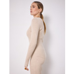 Pull laine Trey BEIGE_CHINE